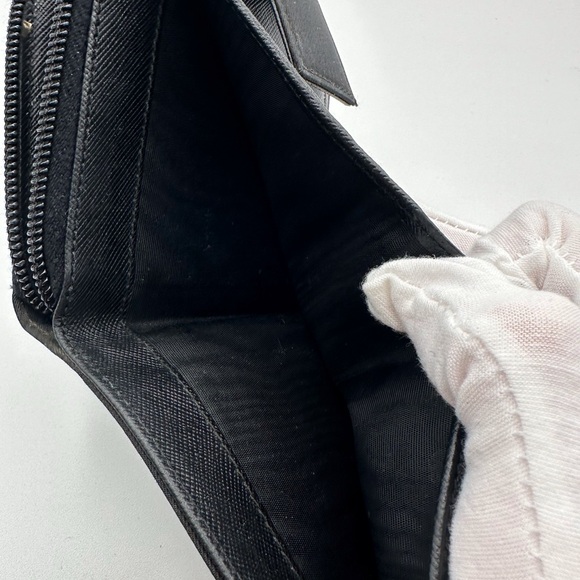 Prada Nylon Compact Zip Around Wallet - Picture 6 of 11